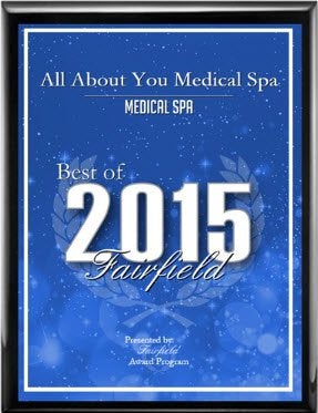 all about you medical spa best of fairfield award 2015