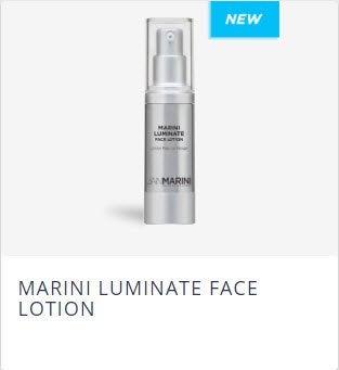 Jan Marini Skin care Products: Marini Luminate Face Lotion